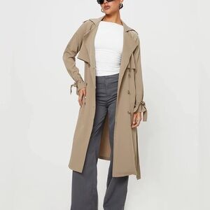 Princess Polly Cassie Trench Coat